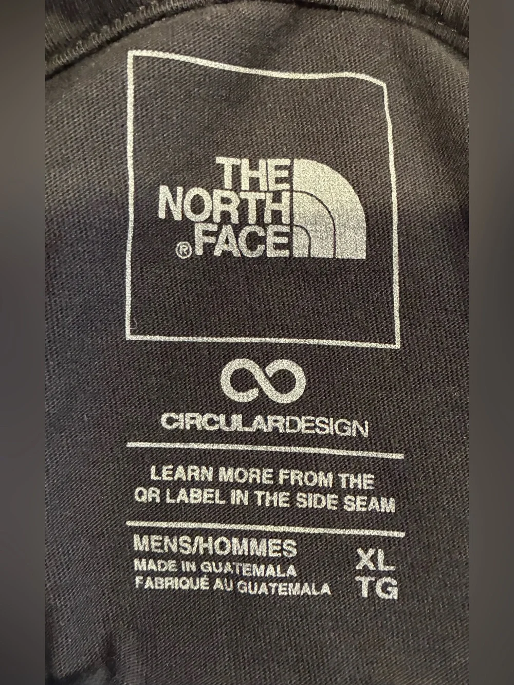 The North Face Black Graphic T-Shirt Never Stop Exploring Men's Size XL